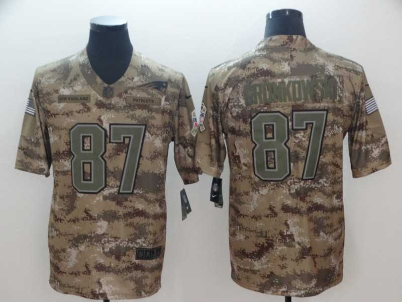 Nike Patriots 87 Rob Gronkowski Camo Salute To Service Limited Jersey,We sell and wholesale Nike Patriots 87 Rob Gronkowski Camo Salute To Service Limited Jersey on line form chian!